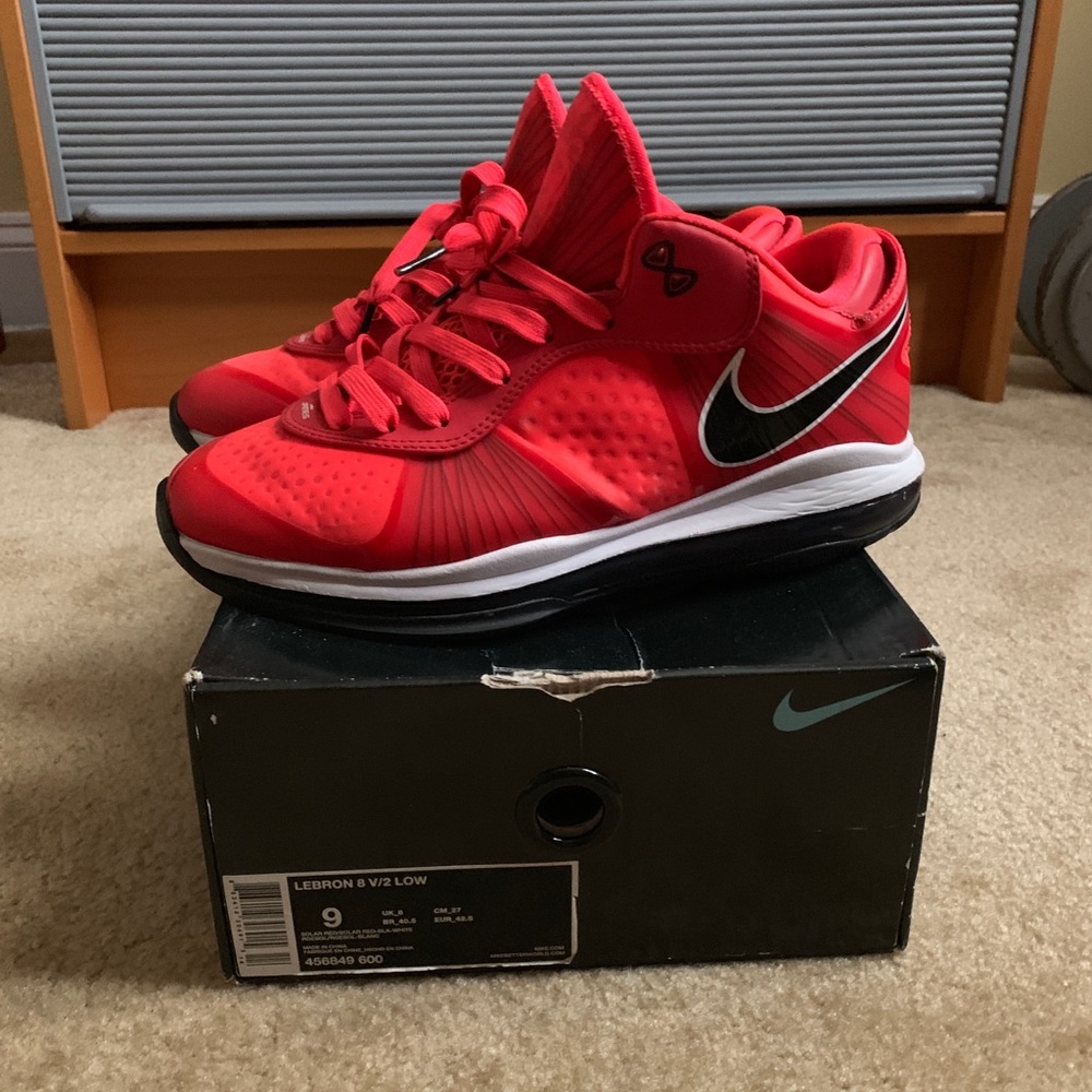 Lebron 8 Solar Red